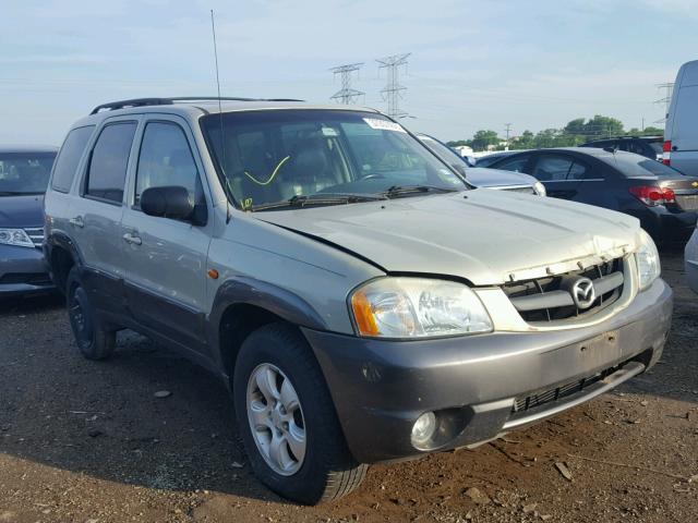4F2CZ06154KM34105 - 2004 MAZDA TRIBUTE ES SILVER photo 1