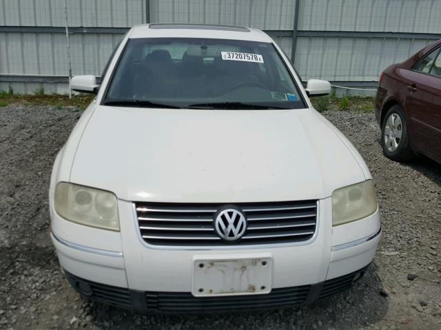 WVWRH63B02P127602 - 2002 VOLKSWAGEN PASSAT GLX 白色 照片 9