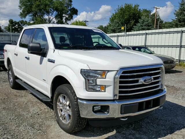 1FTEW1EG7FFC65889 - 2015 FORD F150 SUPER WHITE photo 1