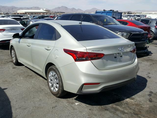 3KPC24A38JE021128 - 2018 HYUNDAI ACCENT SEL TAN photo 3