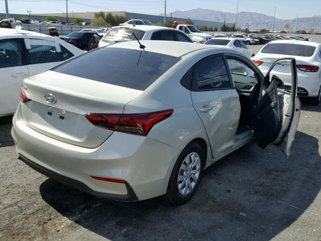 3KPC24A38JE021128 - 2018 HYUNDAI ACCENT SEL TAN photo 4