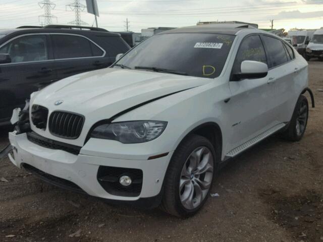 5UXFG8C53CL590403 - 2012 BMW X6 XDRIVE5 WHITE photo 2