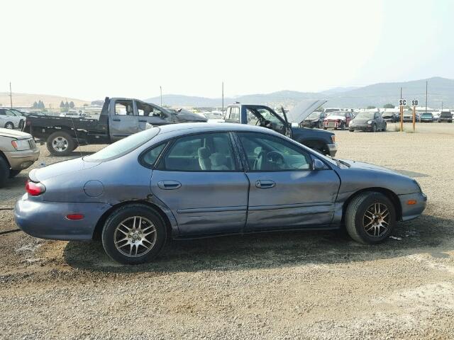 1FAFP53U4XG244954 - 1999 FORD TAURUS BLUE photo 9