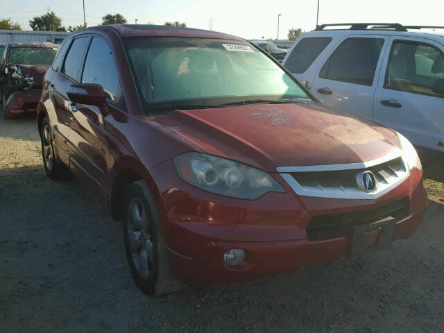 5J8TB18547A016009 - 2007 ACURA RDX TECHNO RED photo 1