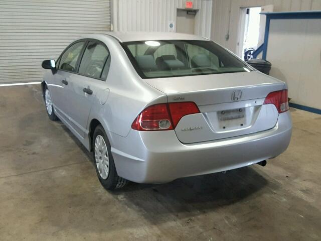 JHMFA16246S000939 - 2006 HONDA CIVIC DX SILVER photo 3