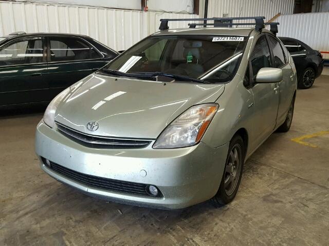 JTDKB20UX87770386 - 2008 TOYOTA PRIUS GREEN photo 2