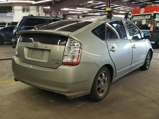 JTDKB20UX87770386 - 2008 TOYOTA PRIUS GREEN photo 4