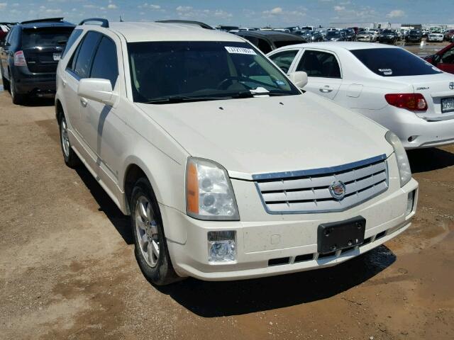 1GYEE637180161868 - 2008 CADILLAC SRX WHITE photo 1