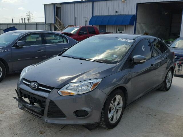 1FADP3F20EL253676 - 2014 FORD FOCUS SE GRAY photo 2