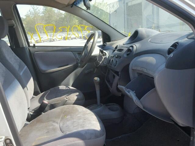 JTDBT123610193785 - 2001 TOYOTA ECHO SILVER photo 5