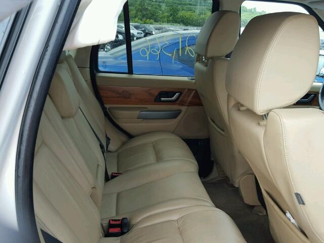 SALSK25438A121016 - 2008 LAND ROVER RANGE ROVE WHITE photo 6