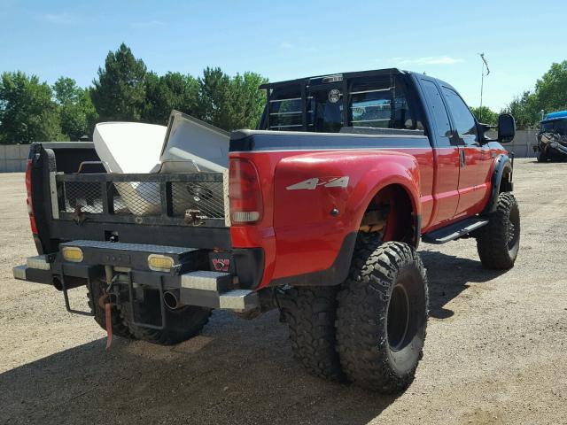 1FTWX33S7XEB67053 - 1999 FORD F350 SUPER BLACK photo 4