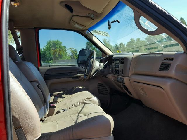 1FTWX33S7XEB67053 - 1999 FORD F350 SUPER BLACK photo 5