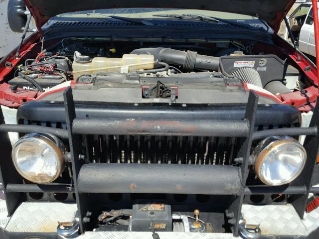 1FTWX33S7XEB67053 - 1999 FORD F350 SUPER BLACK photo 7