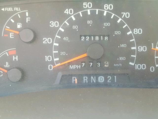 1FTWX33S7XEB67053 - 1999 FORD F350 SUPER BLACK photo 8