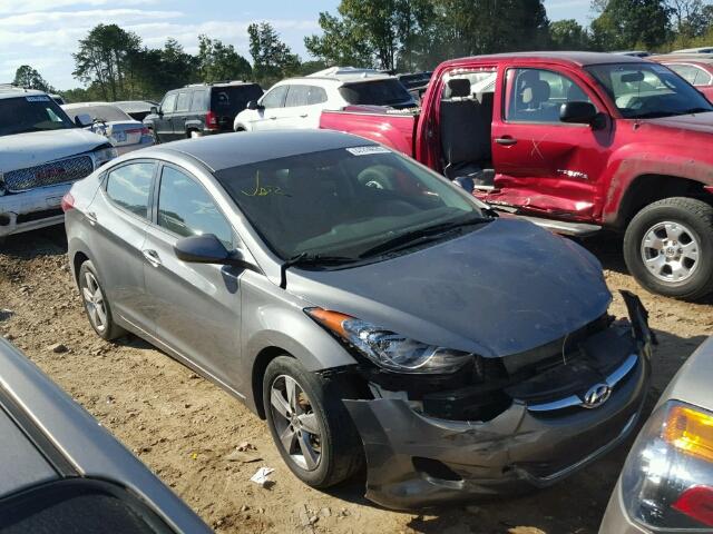 5NPDH4AE5DH355511 - 2013 HYUNDAI ELANTRA GL GRAY photo 1