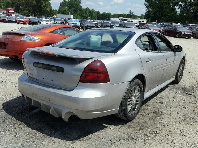 2G2WP582X71131948 - 2007 PONTIAC GRAND PRIX SILVER photo 4