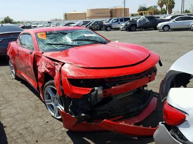 1G1FB1RS8H0180606 - 2017 CHEVROLET CAMARO LT RED photo 1