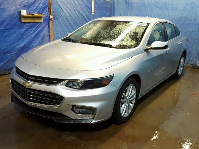 1G1ZE5ST2GF336617 - 2016 CHEVROLET MALIBU LT SILVER photo 2