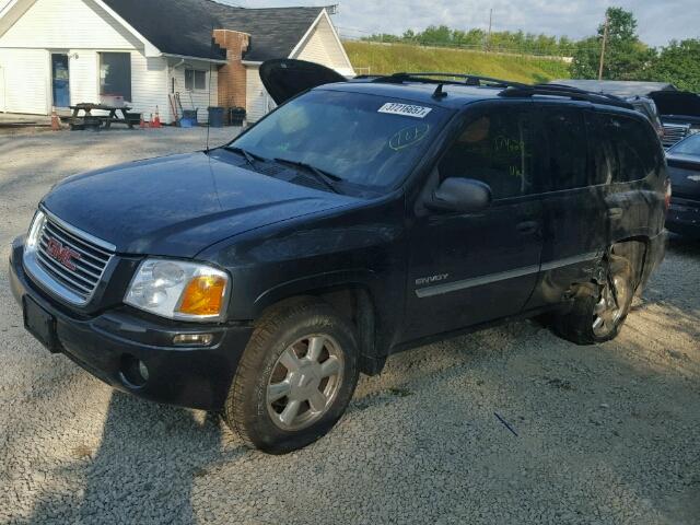 1GKDT13S562194182 - 2006 GMC ENVOY GRAY photo 2