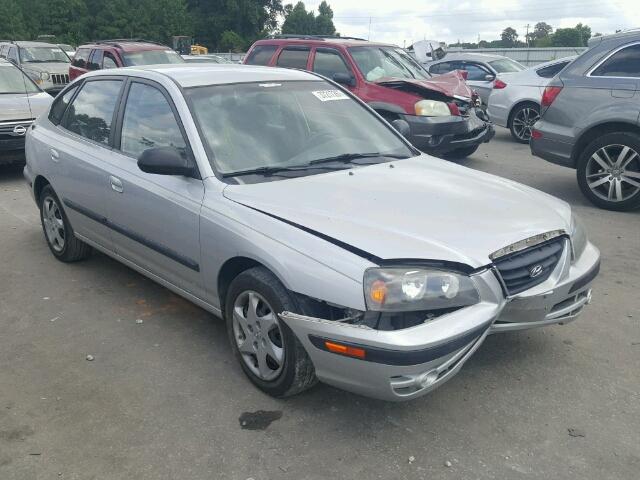 KMHDN56D25U155445 - 2005 HYUNDAI ELANTRA GL SILVER photo 1