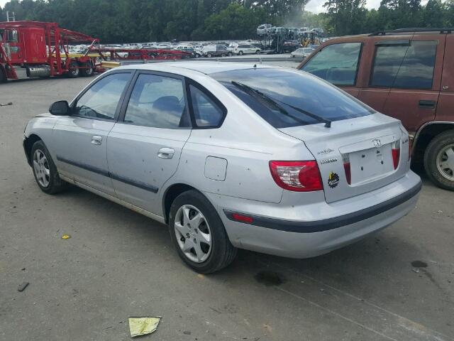 KMHDN56D25U155445 - 2005 HYUNDAI ELANTRA GL SILVER photo 3