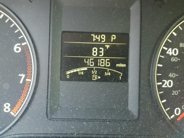 3VW2K7AJ1CM468191 - 2012 VOLKSWAGEN JETTA BASE 棕色 照片 8