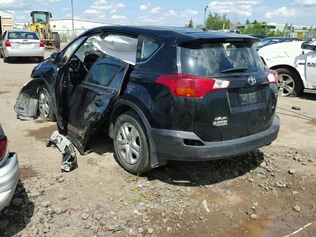 2T3ZFREV4EW127500 - 2014 TOYOTA RAV4 LE Qara foto 3