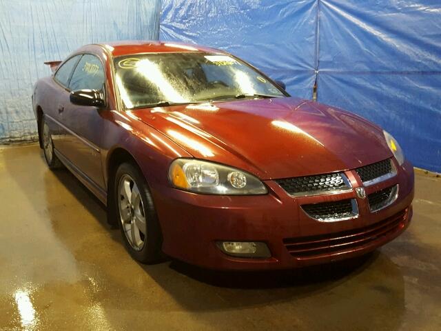 4B3AG52H13E163974 - 2003 DODGE STRATUS R/ BURGUNDY photo 1