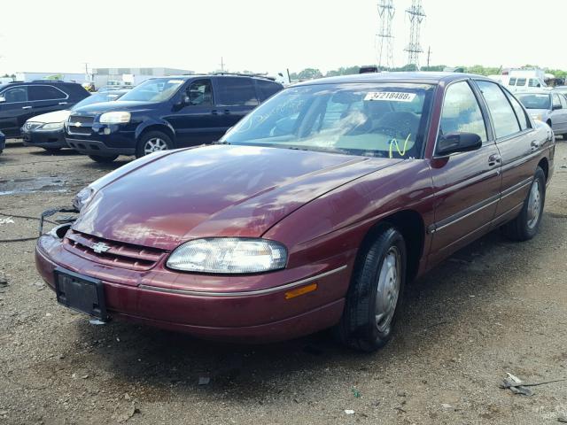 2G1WL52M1W9290416 - 1998 CHEVROLET LUMINA BAS წითელი ფოტო 2