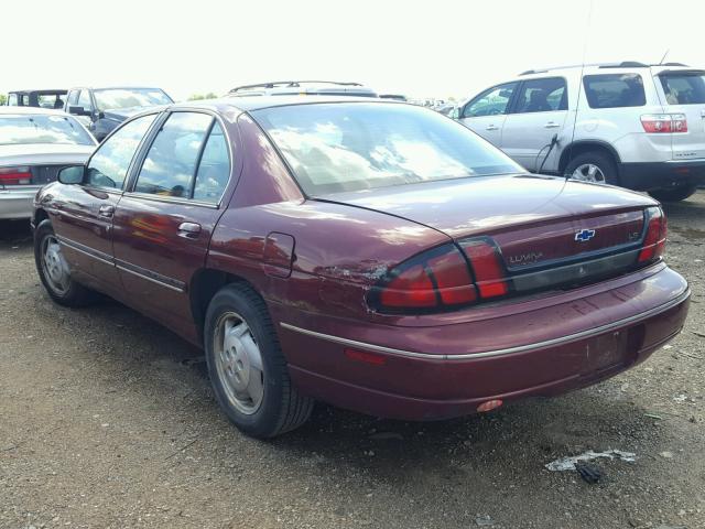 2G1WL52M1W9290416 - 1998 CHEVROLET LUMINA BAS წითელი ფოტო 3