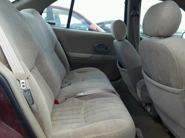 2G1WL52M1W9290416 - 1998 CHEVROLET LUMINA BAS წითელი ფოტო 6