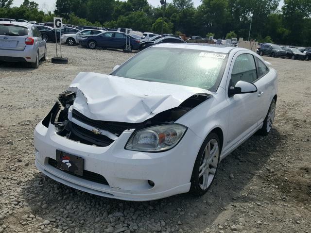 1G1AG1FX0A7145941 - 2010 CHEVROLET COBALT SS WHITE photo 2