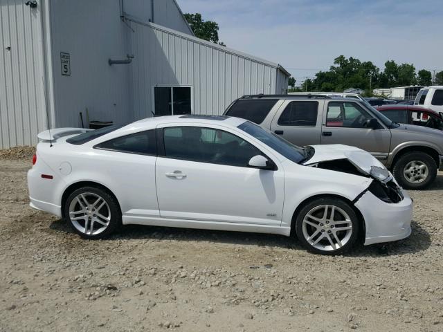 1G1AG1FX0A7145941 - 2010 CHEVROLET COBALT SS WHITE photo 9