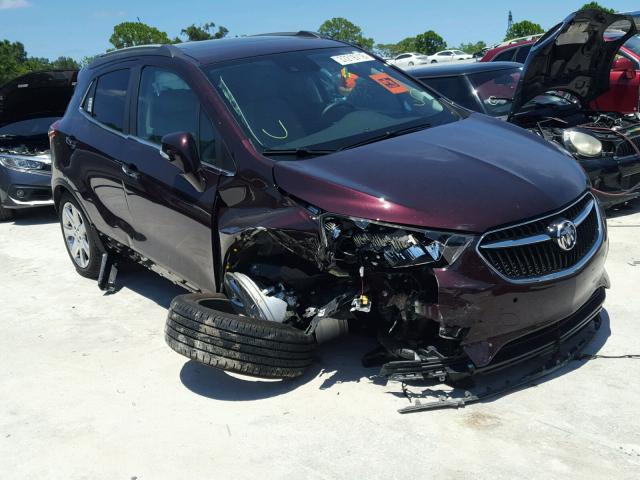 KL4CJDSB6HB150172 - 2017 BUICK ENCORE PRE MAROON photo 1