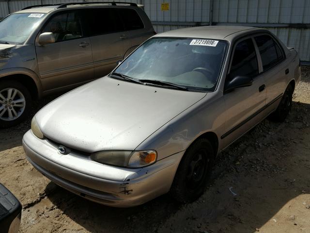 1Y1SK52872Z414003 - 2002 CHEVROLET GEO PRIZM 棕色 照片 2