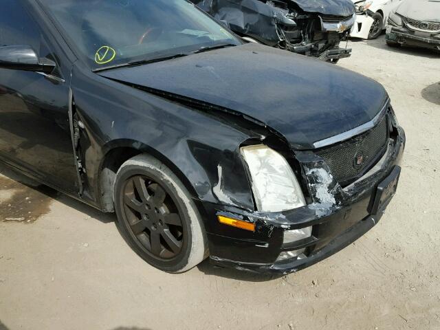 1G6DW677560209963 - 2006 CADILLAC STS BLACK photo 10