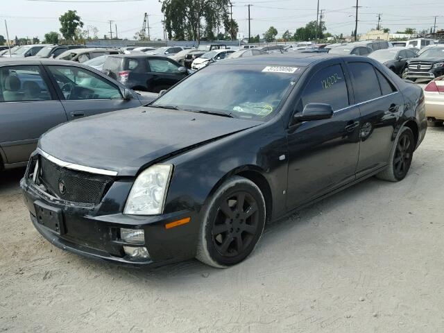 1G6DW677560209963 - 2006 CADILLAC STS BLACK photo 2