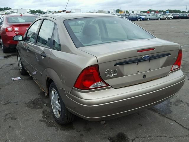 1FAFP34323W317068 - 2003 FORD FOCUS SE C TAN photo 3