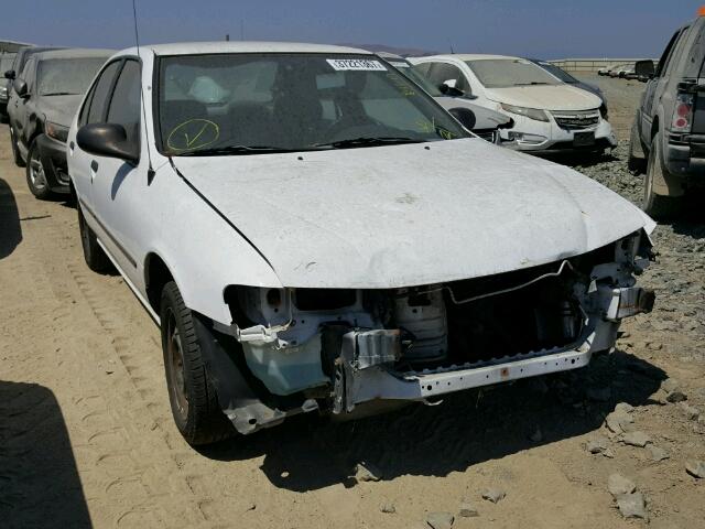 1N4AB41D0WC757923 - 1998 NISSAN SENTRA E WHITE photo 1