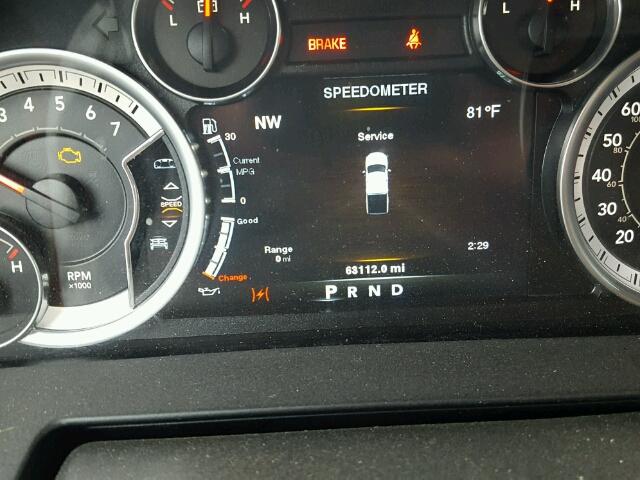 1C6RR7NT4ES451234 - 2014 RAM RAM TRUCK GRAY photo 8