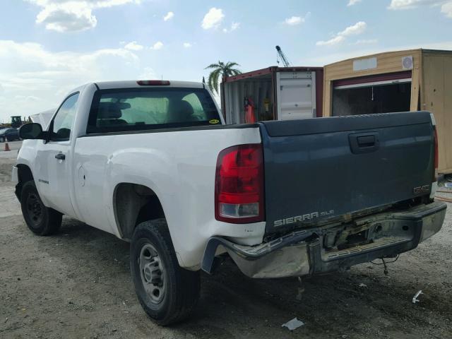 1GTHC24K67E532173 - 2007 GMC SIERRA C25 WHITE photo 3