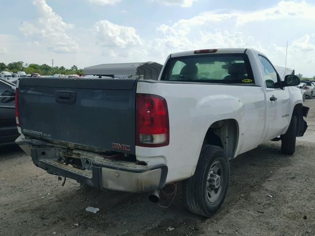 1GTHC24K67E532173 - 2007 GMC SIERRA C25 WHITE photo 4