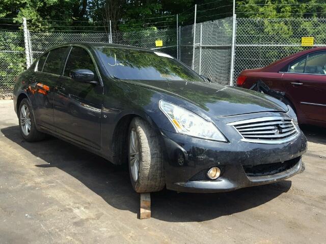 JN1CV6APXFM580293 - 2015 INFINITI Q40 BLACK photo 1