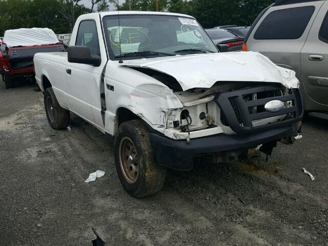 1FTYR10D48PA58360 - 2008 FORD RANGER WHITE photo 1