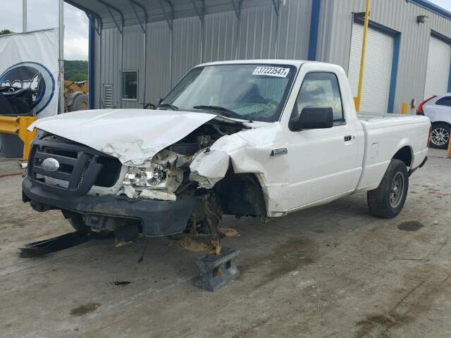 1FTYR10D48PA58360 - 2008 FORD RANGER WHITE photo 2