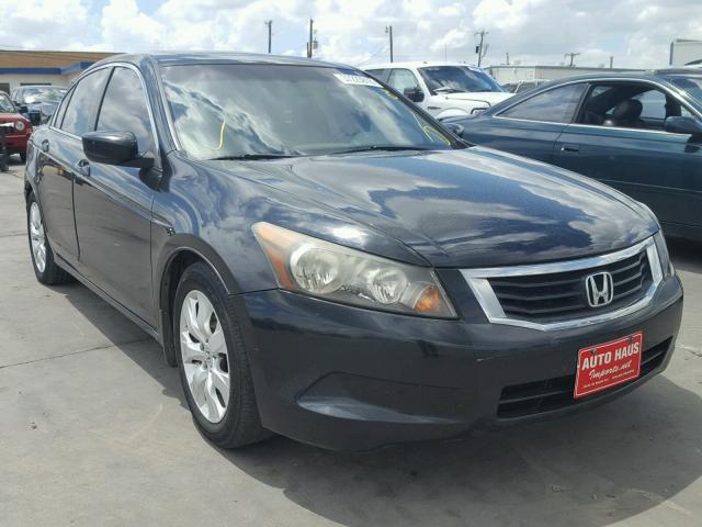 JHMCP26898C010228 - 2008 HONDA ACCORD EXL BLACK photo 1