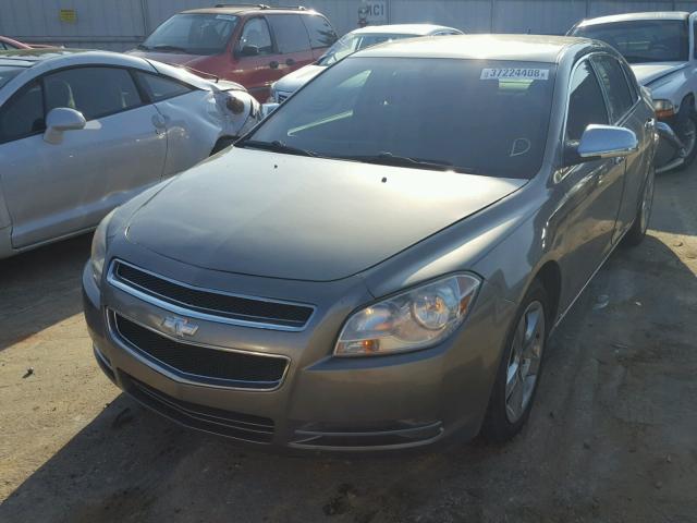 1G1ZC5EB1AF102372 - 2010 CHEVROLET MALIBU 1LT BROWN photo 2