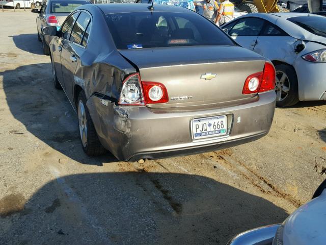 1G1ZC5EB1AF102372 - 2010 CHEVROLET MALIBU 1LT BROWN photo 3