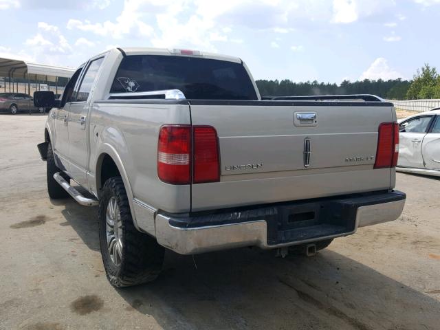 5LTPW18536FJ19862 - 2006 LINCOLN MARK LT SILVER photo 3